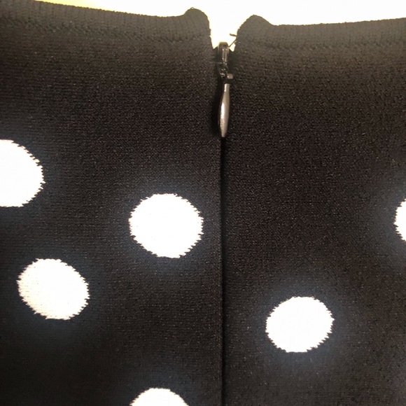 Carolina Herrera Polka Dot Fit-&-Flare Dress - Picture 13 of 16